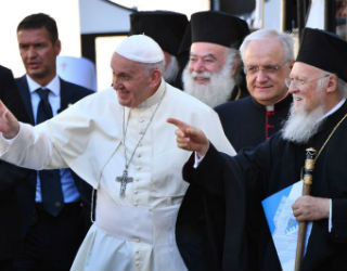 On July 7, 2018, Pope Francis hosted an unprecedented ecumenical gathering of Middle Eastern Christian leaders in Bari, Italy.
