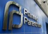 Image of Planned Parenthood accused of selling fetal tissue for profit.