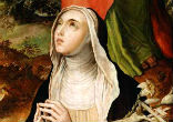 Image of When St. Catherine of Siena was alive in 14th century in what is now Italy, it looked like it was the end of the world.