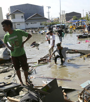 At least 844 people have died as a result of the disaster.
