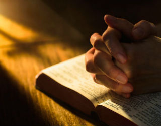 Matthew 18:19:  'Amen, I say to you, if two of you agree on earth about anything for which they are to pray, it shall be granted to them by my heavenly Father.'