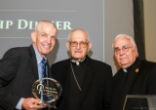 Image of Jim McIngvale, Archbishop Joseph Fiorenza, Fr. Donald Nesti, CSSp (photo by: Gary Fountain)