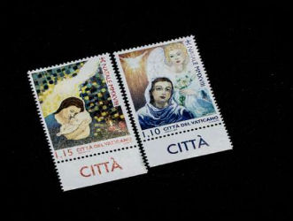 New Vatican Christmas Stamps