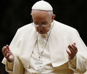 'Go to the Father ... go to the Madonna...'