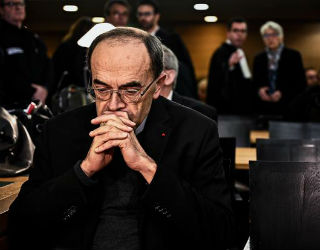 French tribunal president Brigitte Vernay declared Barbarin guilty March 7.