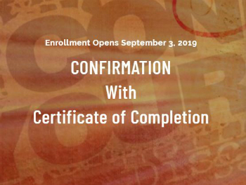 Confirmation is coming soon to Catholic Online School!