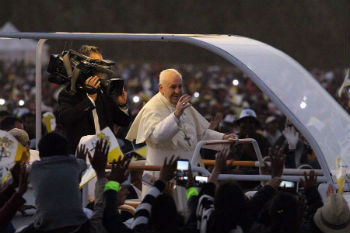Pope Francis in Antananarivo, Madagascar