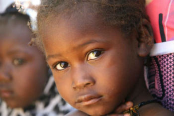 Little girl in Africa