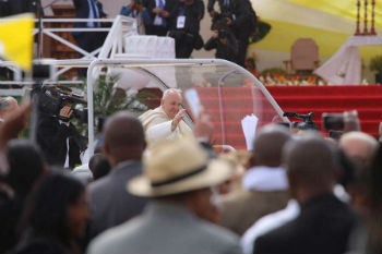 Pope Francis in Antananarivo, Madagascar