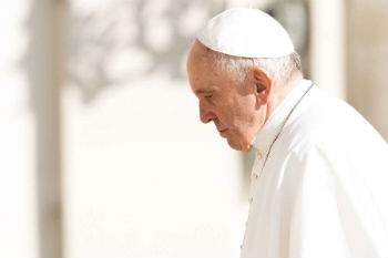 Pope Francis in St. Peters Square