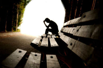 Sad person