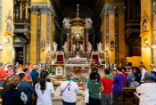 Image of Amazon spirituality event at the Church of Santa Maria in Traspontina in Rome