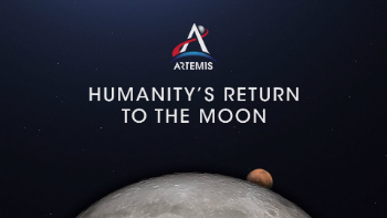 Image of The Artemis Project will land the first woman and next man on the Moon in 20204, and serve as a stepping stone for future missions to Mars. 