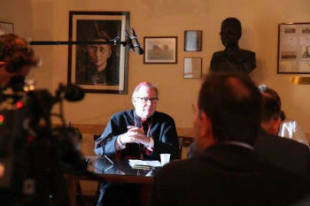 Image of Cardinal Willelm Eijk, Archbishop of Utrecht and an expert on euthanasia issues.