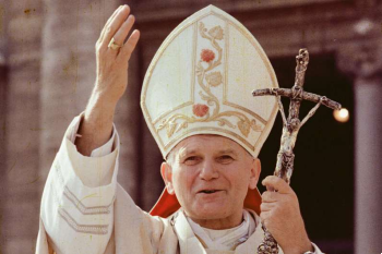 Image of St. John Paul II in 1978 Vatican