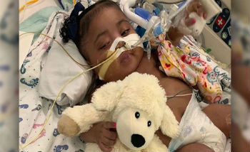 Image of Gravely ill child