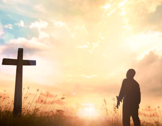 Image of Jesus answered, 'I am the way, and the truth, and the life.'