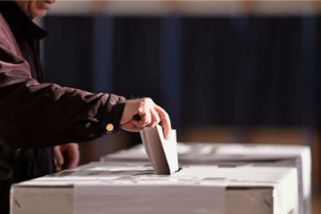 Image of Election vote ballot box