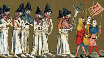 Image of The Flagellants were a heretical movement which grew during the time of the Black Death in Europe. 