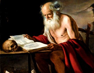 Image of Today marks the 1,600th anniversary of St. Jerome's death.