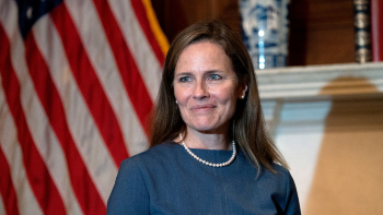 Image of Judge Amy Coney Barrett. 