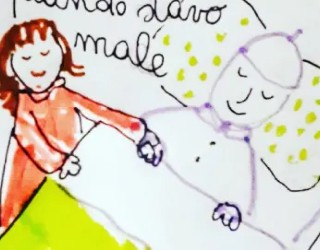 Image of Giulia's drawing for Pope Francis (Vatican Media)