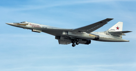 Image of A Tupolev 160 