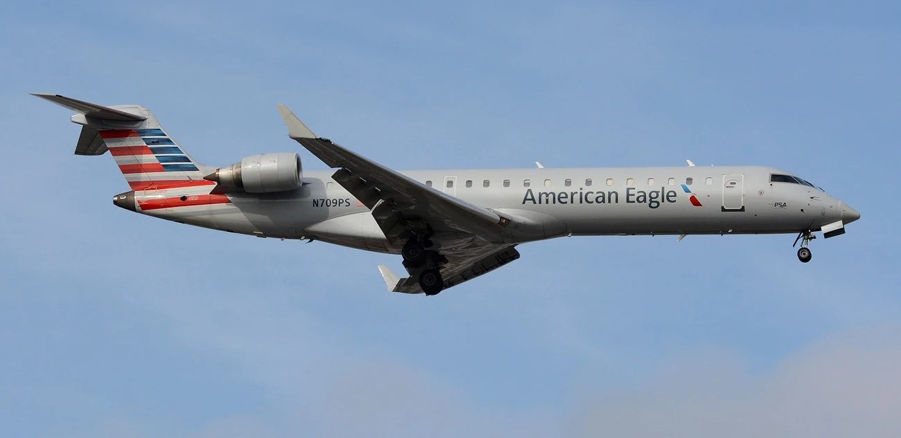 Image of An American Airlines plane (Wikimedia Commons)