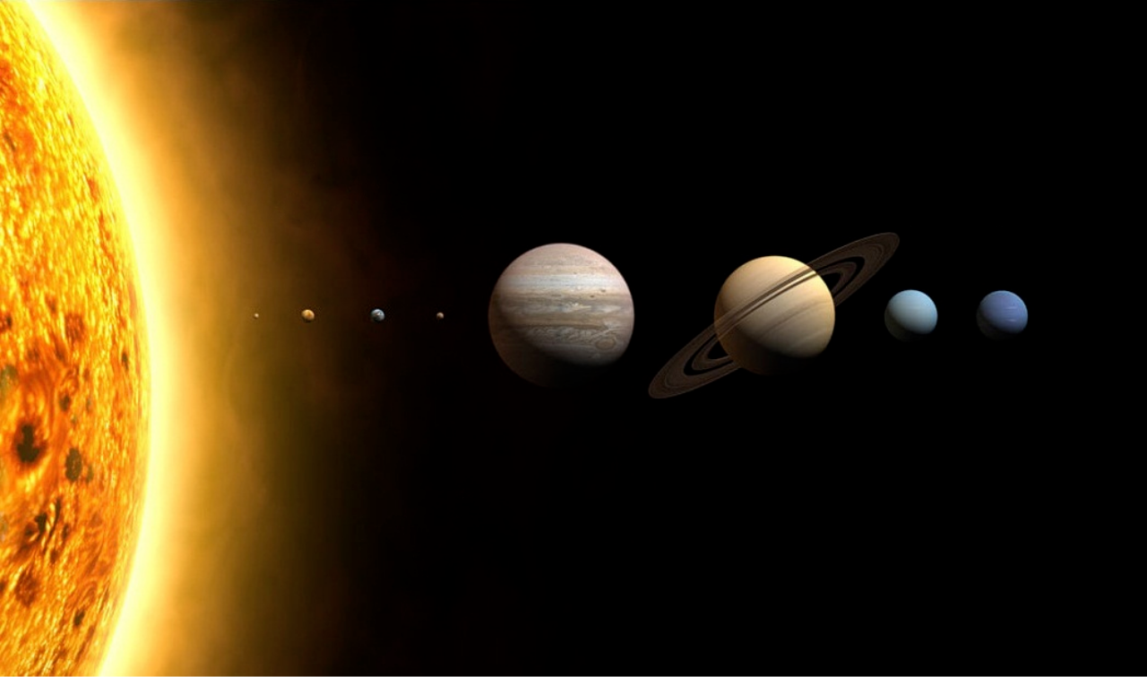 Image of On February 28, a rare seven-planet alignment offers both a stunning celestial spectacle and valuable scientific insights into our Solar System and beyond. (Wikimedia Commons)