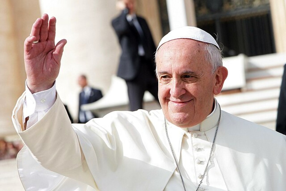 Image of Pope Francis has appointed Sister Simona Brambilla [not pictured] as the first woman to lead a Vatican dicastery, marking a historic step in the Church's efforts to increase women's leadership roles. (Via Wikimedia Commons)