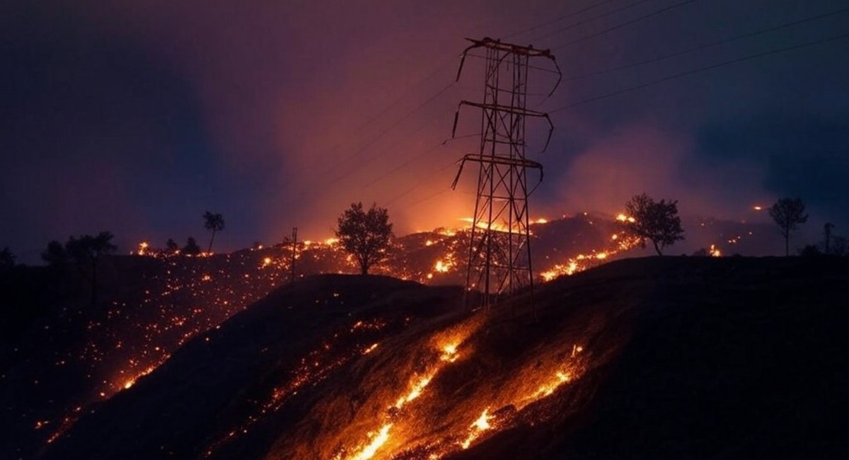 Image of PG&Eâ€ s failures and the devastating Los Angeles fires highlight the urgent need for California communities to embrace energy independence through Community Choice Aggregation.