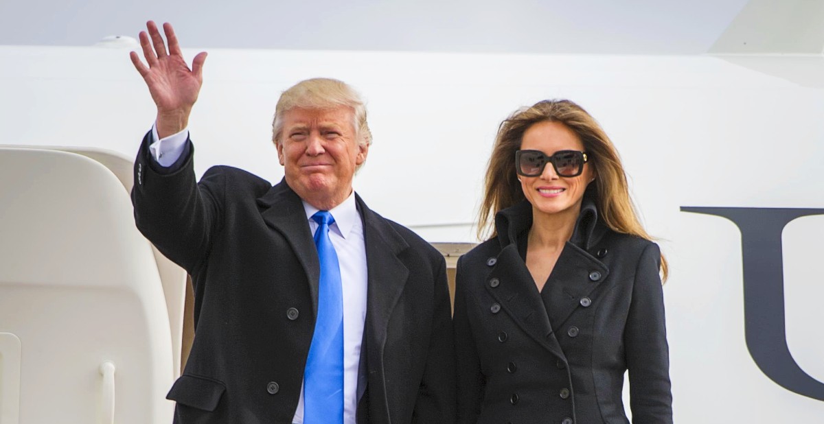 President Donald Trump and First Lady Melania Trump pictured in January 2017 (Wikimedia Commons). President Donald Trump and First Lady Melania Trump pictured in January 2017 (Wikimedia Commons).