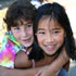 Image of YOUNG PEOPLE GATHER AT CATHOLIC CAMP - More than 100 campers at the Catholic Daughters of American in Colchester, Vt., share a 