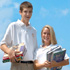 Image of HIGH SCHOOL JUNIORS POSE IN UNIFORMS – Juniors Allie Renai,16, and Pat O'Connor,16, pose in their school uniforms at St. Elizabeth High School in Wilmington, Del. High school dress codes of the 21st century include a lot more concerns than the lengths of skirts and hair. (The Dialog)