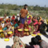 Image of Storm survivors eat at a relief center in Mirzaganj, 193 miles from Dhaka, Bangladesh, Nov. 18. Pope Benedict XVI urged international assistance for Bangladesh, where thousands were killed in one of the worst cyclones in the country's history Nov. 15. ( CNS photo/Rafiqur Rahman, Reuters)