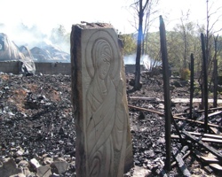 Image of The Fire may have destroyed the structures but the faith of these Franciscans is fueled by the power of the Holy Spirit. They know, as St. Francis so elegantly taught, that the Call to 