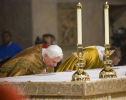Image of The text of the Holy Father's address to the United States Bishops is an exposition of the fullness of Catholic Christian faith, practice and life. It was taught by a master theologian and pastor of souls ,who is the successor of Peter. The content will be studied for months to come and may become the framework for many pastoral initiatives.