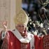 Image of Pope Benedict XVI urged U.S. Catholic educators April 17 not to simply transmit knowledge to their students but to bring them to a deeper understanding of faith 