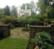 Image of Diane Newbury's Chestnut Hill home overlooks a stone patio made with Wissahickon schist dating from the 20's that she unearth after moving in the the house. (Ron Tarver/Philadelphia Inquirer/MCT)