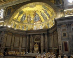 Image of The Global Synod of Bishops called to reflect on the Word of God in the Life and Mission of the Church opened in Rome on Sunday. Pope Benedict XVI has repeatedly emphasized the vital role of the Sacred Scriptures in the Preaching, Prayer and Proclamation of the Church and is emphasizing evangelical renewal for all Bishops, Priests, Deacons, Religious and lay faithful. 