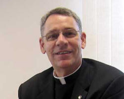Image of Bishop Finn: The President shut the door on dialogue by saying that there was not going to be any change in his position on abortion and he understood that there was not going to be any change in the Church's position on abortion.