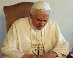 Image of Let us open our hearts, our minds, our lives and our lifestyles to the truths presented in this new encyclical letter by Pope Benedict XVI. 