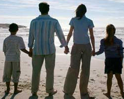 Image of (Jennifer Hartline) 'Right now my husband and I have a flock of three, ages 8, 6, and 2.  Like most parents, I tend to forget that my children are not mine. They do not belong to me; they belong to God. They are His children, and for a time in their lives, they are in my care, but they share the same relationship with God that I have – Father and child.' 