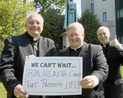 Image of Cardinal Justin Rigali, Archbishop of Philadelphia, Chairman, USCCB Committee on Pro-Life Activities.