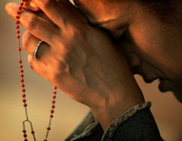 Image of Mary is a one-direction compass that never fails… she is simply incapable of pointing anywhere but to her Divine Son.  Her eyes are fixed on Him, and she lifts our eyes to Him as well.  She is so firmly anchored in the perfect will of God that to love her can only result in deeper devotion to Christ.