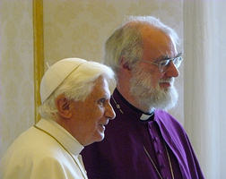 Image of Pope Benedict XVI is indeed the 'Great Unifier'.