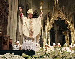 Image of (Archbishop Timothy Dolan) 'The comparison of abortion to slavery is an apt one. The right of a citizen to 'own' another human being as property—to control him/her, use him/her, sell him or decide her fate—was, prior to 1865, constitutional, sad to say'.