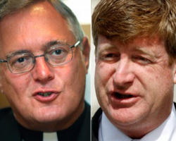 Image of Bishop Tobin to Patrick Kennedy: 'I am writing to you personally and confidentially as a pastor addressing a member of his flock … At the present time I have no need or intention to make this a public issue'.