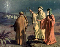 Image of On this Sunday they are replaced with vestments of a rose color, a symbol of joy.