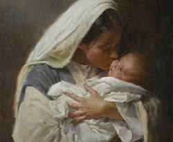Image of 'St. Francis with his nativity scene highlighted the defenseless love, humility and goodness of God, Who in the Incarnation of the Word shows Himself to mankind in order to teach them a new way to live and love.'